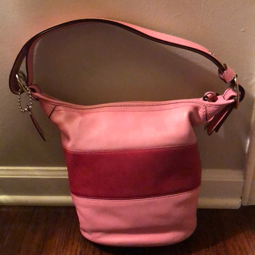 Vintage Pink Coach Purse